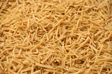 hand cut noodles, noodles cut thinly with a knife, noodles in Turkish culture,