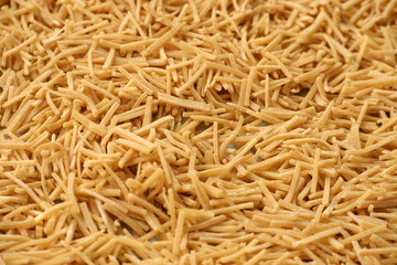 hand cut noodles, noodles cut thinly with a knife, noodles in Turkish culture,