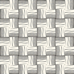 Black And White Tile Check Pattern
