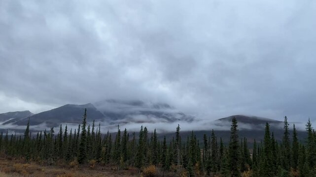 Auf dem Dalton Highway in Alaska
