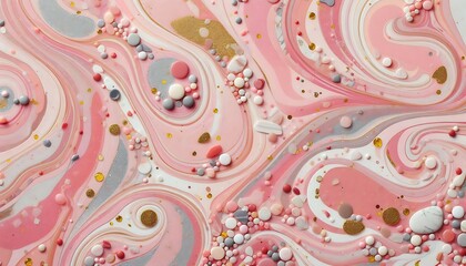 Fototapeta premium pink terrazzo marble texture background,generative ai