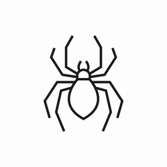 spider animal icon sign vector