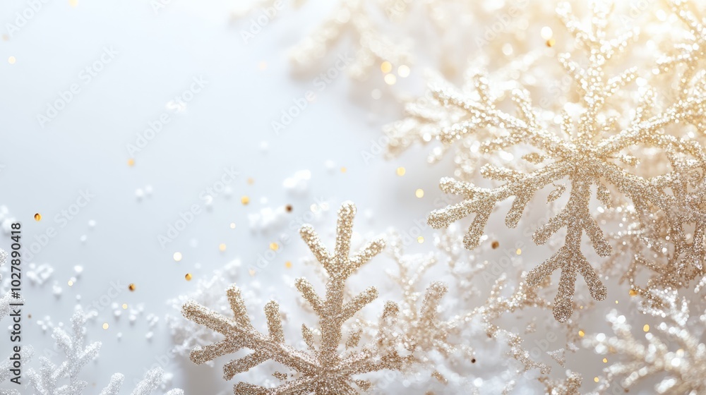 Aufkleber festive merry christmas and happy new year background with red and gold baubles and tinsel. shiny an