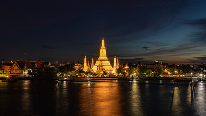Obraz premium Wat Arun Bangkok City Thailand