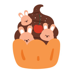 flat vector illustration