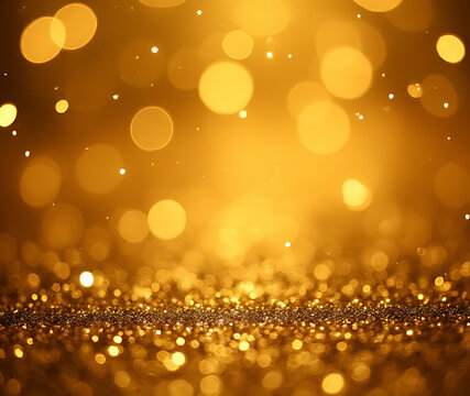 vibrant glitter gold bokeh color scheme creates unique captivating visual backdrop various milestone