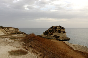 Paesaggio della costa adriatica del Salento 3052