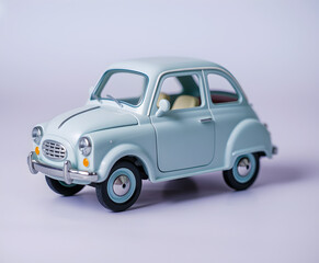 Light Blue Vintage Toy Car.