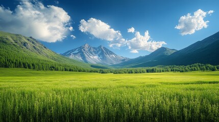 Fototapeta premium Majestic Mountain Landscape