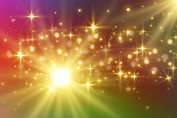 Lens Flare Background, Sparkle Background