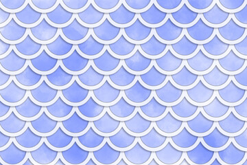 Watercolor Mermaid Skin Background