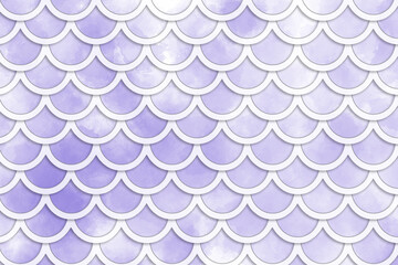 Watercolor Mermaid Skin Background