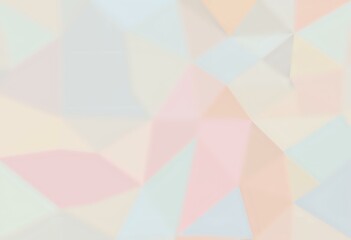 Obraz premium Vibrant Abstract Triangles Collection - Irregular Shapes in Rainbow Hues