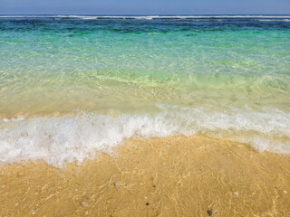 Melasti Beach in Bali, Indonesia