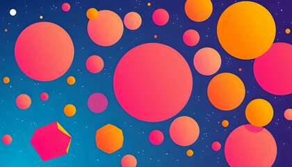 Vibrant Playful Ball Scene with Colorful Balls and Objects