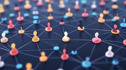 Abstract Network Conceptual Art