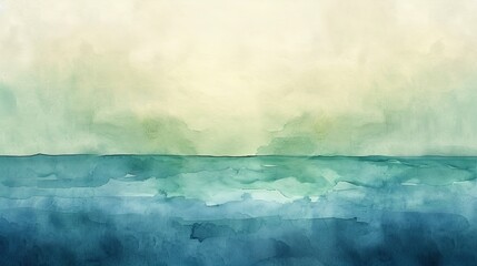 Naklejka premium Soft pastel watercolor background, gentle blend of pink, blue, and yellow, ideal for spring-themed designs