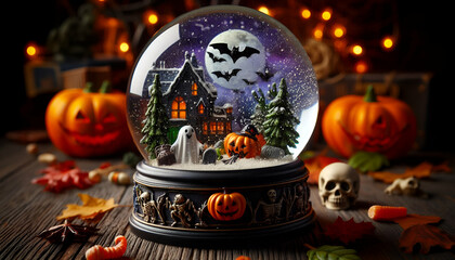 Globe doom Halloween