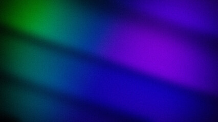 A vivid abstract gradient with smooth transitions of green, blue, and purple hues, featuring a grainy texture. Perfect for creative backgrounds, wallpapers, and modern design projects
