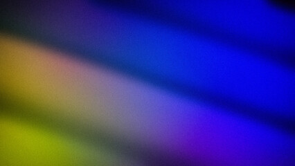A vibrant abstract gradient featuring rich blue, purple, and yellow hues with a subtle grainy texture. Perfect for colorful backgrounds, creative designs, and modern digital art projects