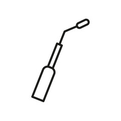 car wheel brace icon flat line symbol set.