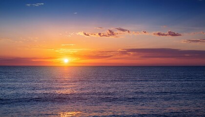Obraz premium sunset at the beach