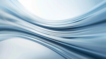 Smooth silver flowing silk texture on a white background. Elegant design for luxury wallpaper and textiles.