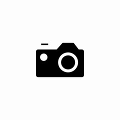 reflex photo camera icon sign vector