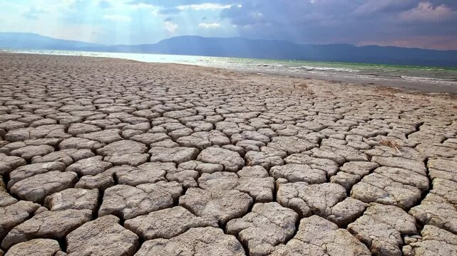 The recession of lakes due to drought or water loss negatively impacts ecosystems and water resources, causing serious consequences for agriculture, water supply, and biodiversity.