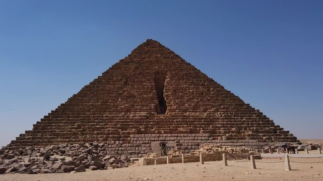 Mykerinos pyramid Giza Egypt
