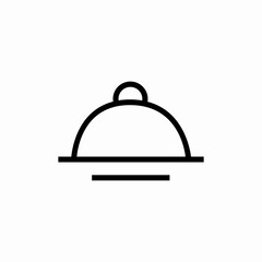 food tray icon sign vector