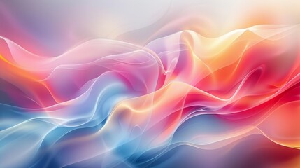 Fototapeta premium Abstract colorful waves background, ideal for websites and video edits