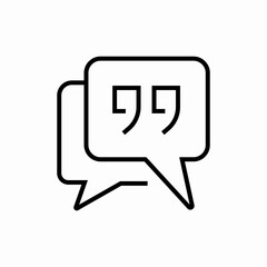 comment quote icon sign vector