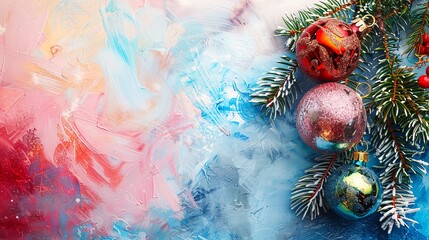 Modern abstract art Modern abstract art background with festive colors and a blank space for text, perfect for creative holiday industries and contemporary greetings