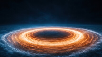 Swirling vortex of energy in the cosmos