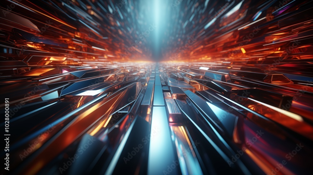 Canvas Prints ultra futurist tech abstract background.