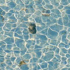 Obraz premium Photo of a seamless texture of water in a swimming pool