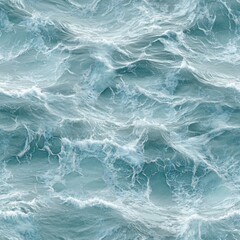Fototapeta premium Photorealistic seamless texture of gentle ocean waves
