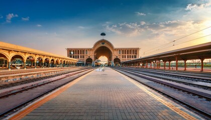 baghdad central railway station baghdad iraq © Arber