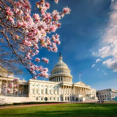 capitol building at spring blossom magnolia tree washington dc u s capitol exterior photos capitol at spring capitol architecture