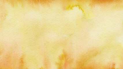 Abstract watercolor background creating soft yellow gradient texture