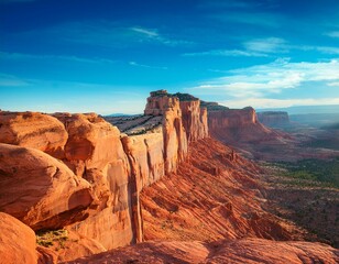 rock of the canyon landscape background rocks mountain arizona and utah desert