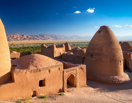 sauran ancient settlement turkistan kazakhstan