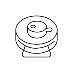 bottle lid royalty icon sign vector