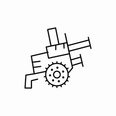 power steering icon sign vector