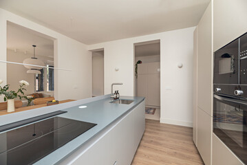 Examples of accessories include drawers with soft-closing systems, interior cabinet organizers, corner extraction systems, among others