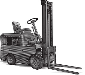 Antique Forklift