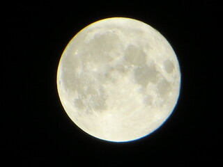 moon in the sky