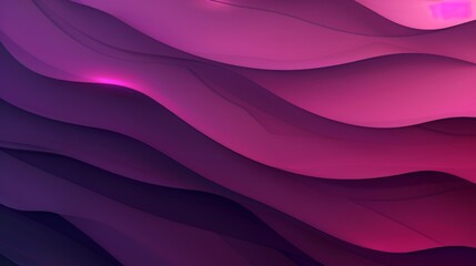 Abstract background featuring overlapping wavy shapes in shades of purple, creating a sense of depth and movement