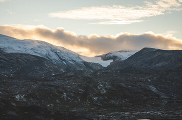 Glacier scape